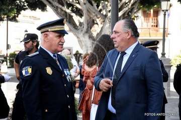 La Policía Nacional celebra en Telde la festividad de los Santos Ángeles Custodios (Foto TA)